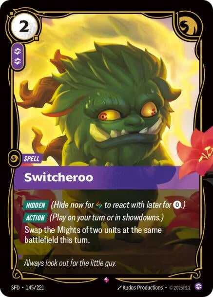 Image for Switcheroo [145/221] - Riftbound: League of Legends Trading Card Game