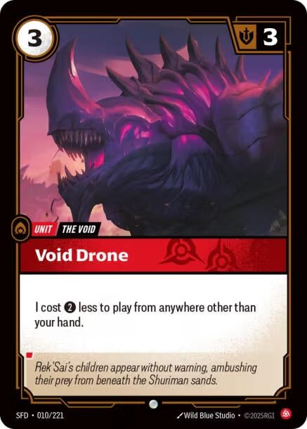 Image for Void Drone [010/221] - Riftbound: League of Legends Trading Card Game