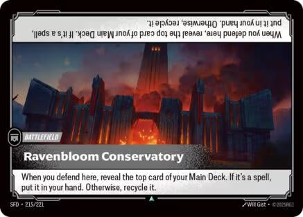 Image for Ravenbloom Conservatory [215/221] - Riftbound: League of Legends Trading Card Game
