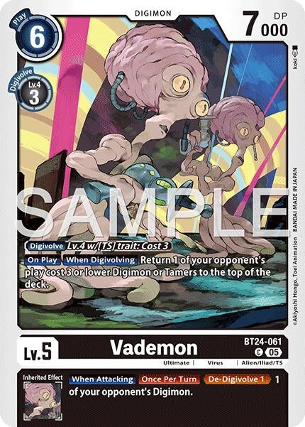 Image for Vademon [BT24-061 C] - Digimon Card Game