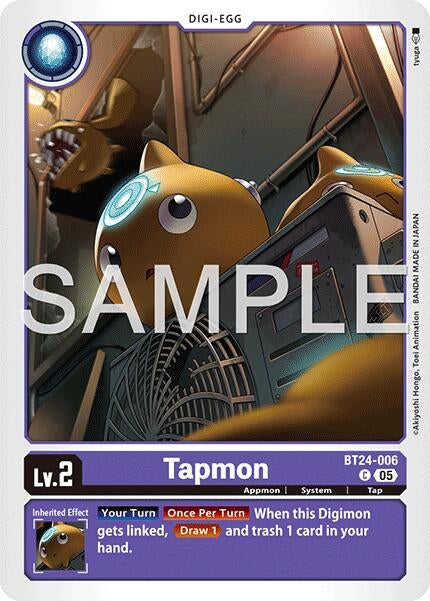 Image for Tapmon [BT24-006 C] - Digimon Card Game