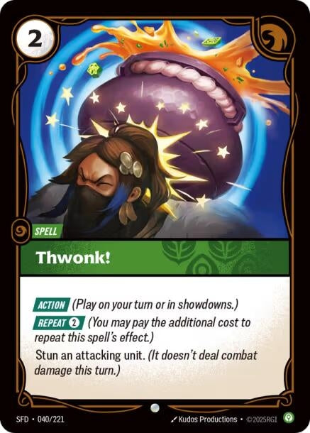 Image for Thwonk! [040/221] - Riftbound: League of Legends Trading Card Game