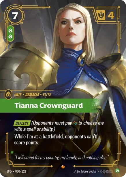 Image for Tianna Crownguard [060/221] - Riftbound: League of Legends Trading Card Game