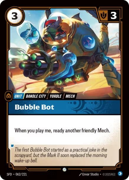 Image for Bubble Bot [062/221] - Riftbound: League of Legends Trading Card Game