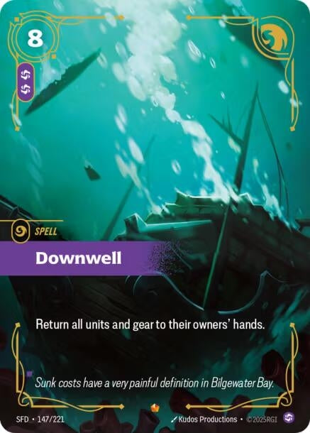 Image for Downwell [147/221] - Riftbound: League of Legends Trading Card Game