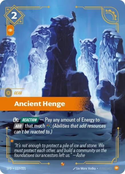 Image for Ancient Henge [117/221] - Riftbound: League of Legends Trading Card Game