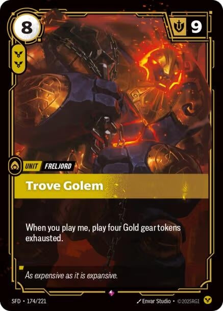 Image for Trove Golem [174/221] - Riftbound: League of Legends Trading Card Game