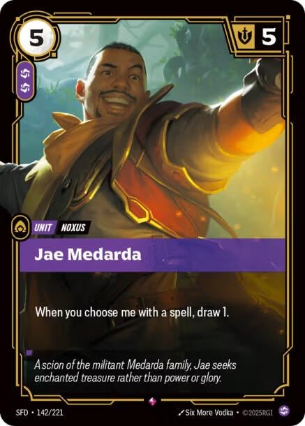 Image for Jae Medarda [142/221] - Riftbound: League of Legends Trading Card Game