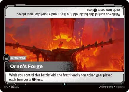 Image for Ornn's Forge [213/221] - Riftbound: League of Legends Trading Card Game