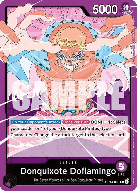 Image for Donquixote Doflamingo - OP14-060 [OP14-060] - One Piece Card Game