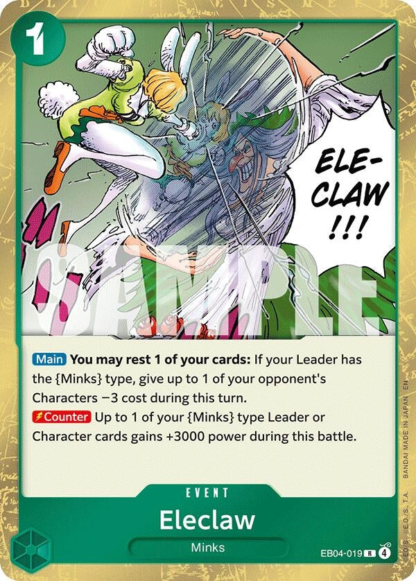 Image for Eleclaw [EB04-019] - One Piece Card Game