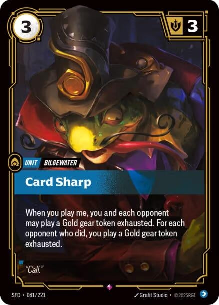 Image for Card Sharp [081/221] - Riftbound: League of Legends Trading Card Game