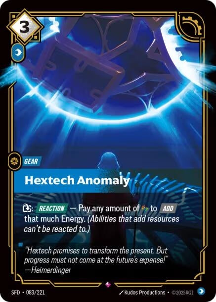 Image for Hextech Anomaly [083/221] - Riftbound: League of Legends Trading Card Game
