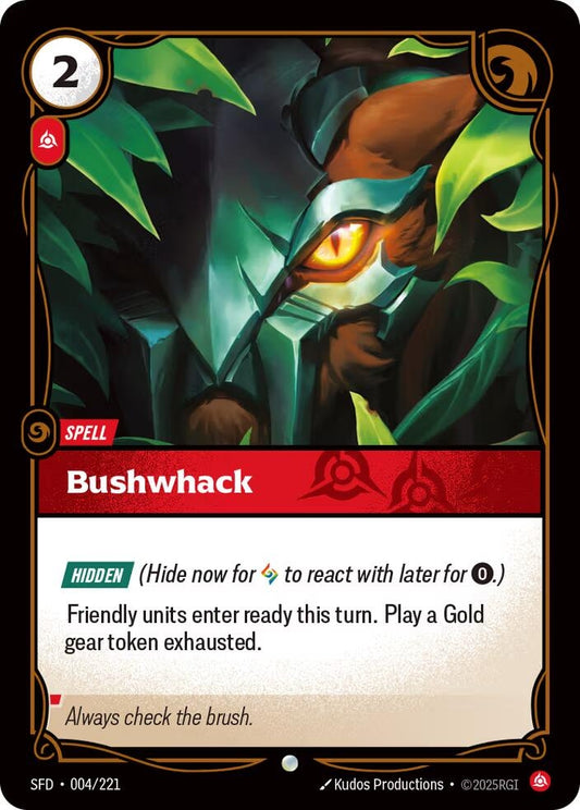 Image for Bushwack [004/221] - Riftbound: League of Legends Trading Card Game