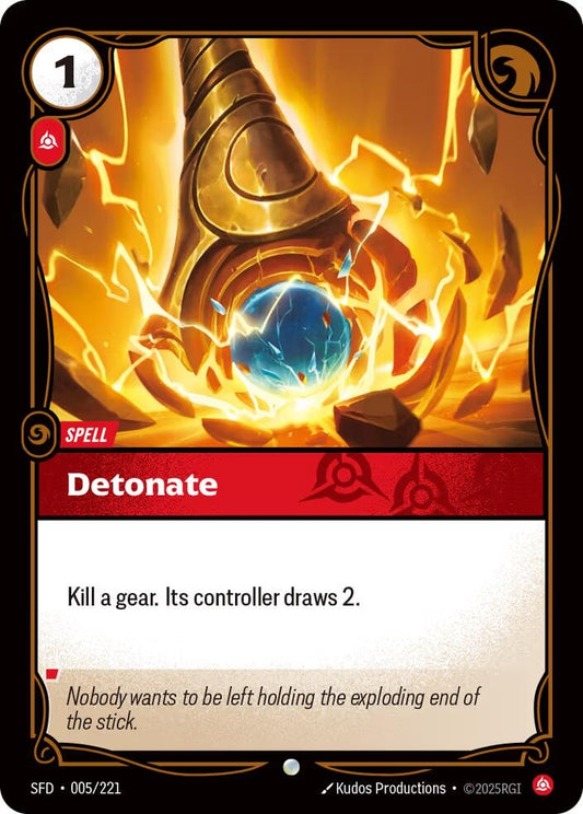 Image for Detonate [005/221] - Riftbound: League of Legends Trading Card Game
