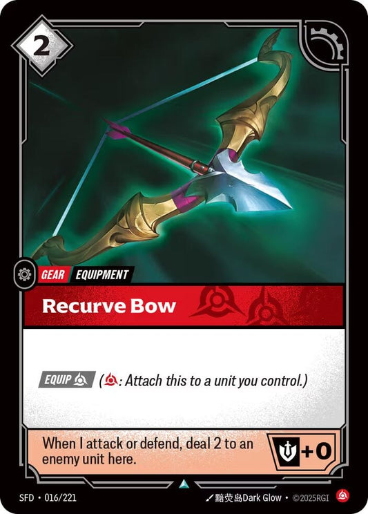 Image for Recurve Bow [016/221] - Riftbound: League of Legends Trading Card Game