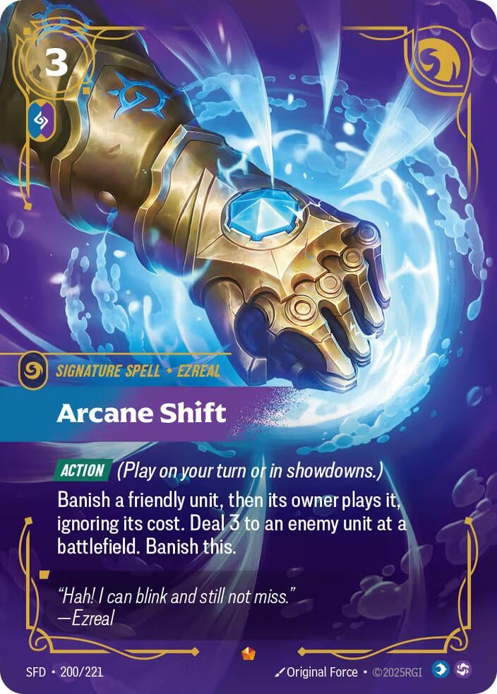 Image for Arcane Shift [200/221] - Riftbound: League of Legends Trading Card Game