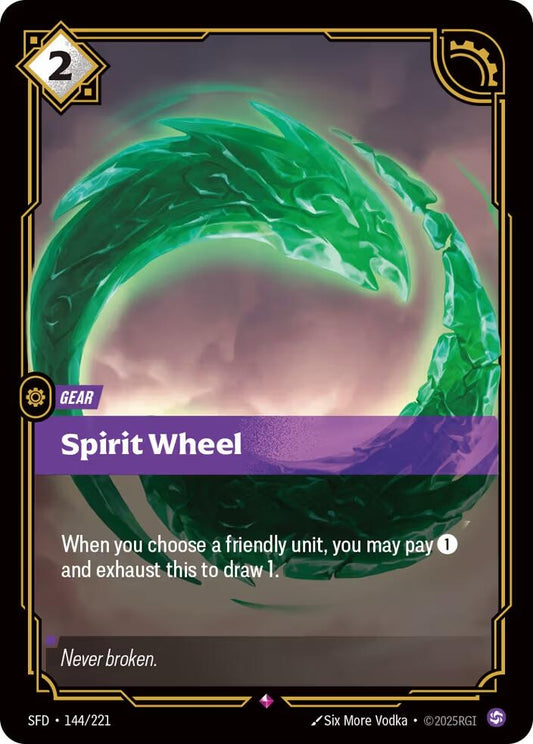 Image for Spirit Wheel [144/221] - Riftbound: League of Legends Trading Card Game