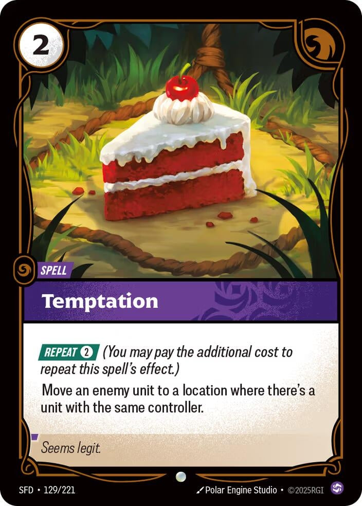 Image for Temptation [129/221] - Riftbound: League of Legends Trading Card Game
