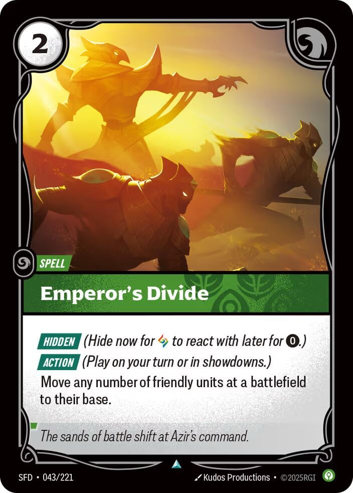 Image for Emperor's Divide [043/221] - Riftbound: League of Legends Trading Card Game