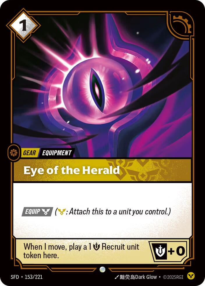 Image for Eye of the Herald [153/221] - Riftbound: League of Legends Trading Card Game