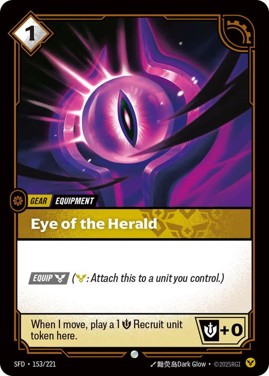 Image for Eye of the Herald [153/221] - Riftbound: League of Legends Trading Card Game