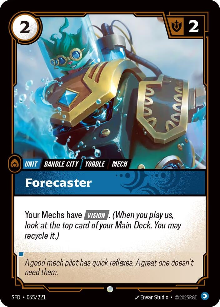 Image for Forecaster [065/221] - Riftbound: League of Legends Trading Card Game