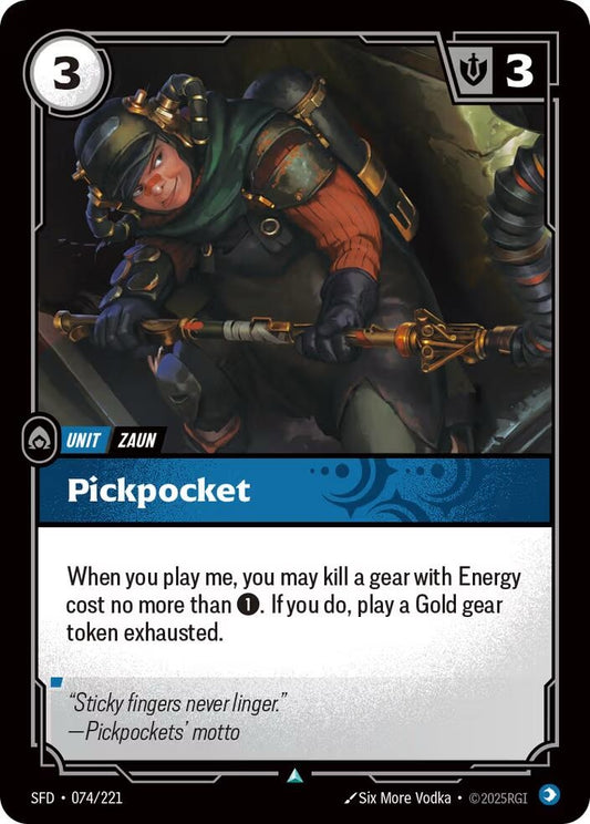 Image for Pickpocket [074/221] - Riftbound: League of Legends Trading Card Game