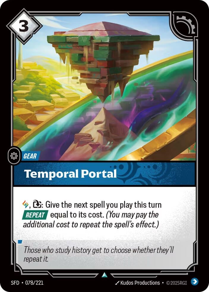Image for Temporal Portal [078/221] - Riftbound: League of Legends Trading Card Game