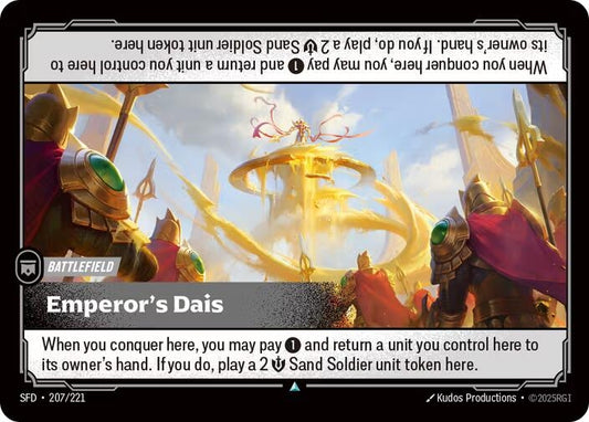 Image for Emperor's Dais [207/221] - Riftbound: League of Legends Trading Card Game