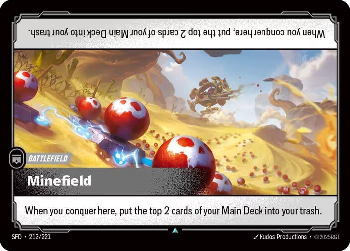 Image for Minefield [212/221] - Riftbound: League of Legends Trading Card Game
