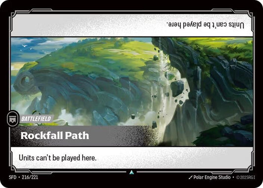 Image for Rockfall Path [216/221] - Riftbound: League of Legends Trading Card Game
