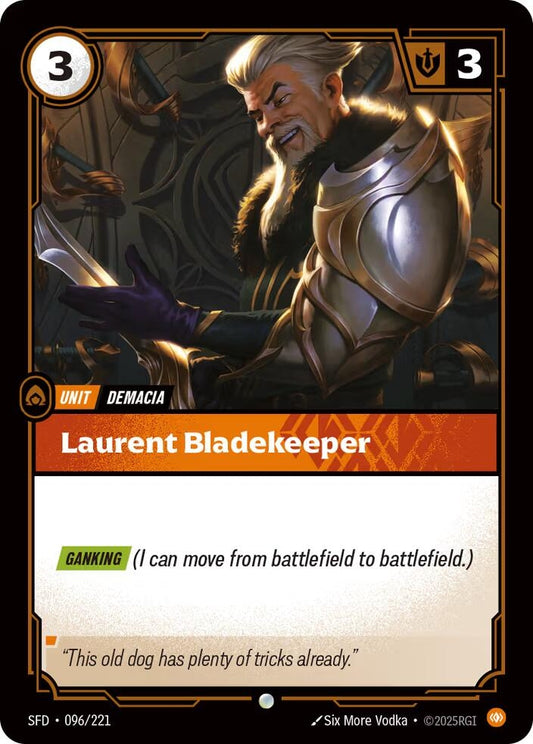 Image for Laurent Bladekeeper [096/221] - Riftbound: League of Legends Trading Card Game