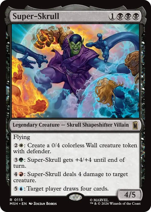 Image for Super-Skrull [115] - Magic: The Gathering