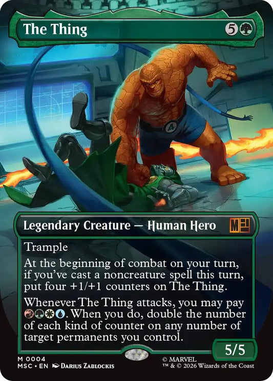 Image for The Thing (Borderless) [4] - Magic: The Gathering
