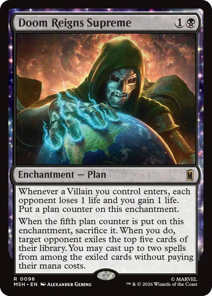 Image for Doom Reigns Supreme [96] - Magic: The Gathering