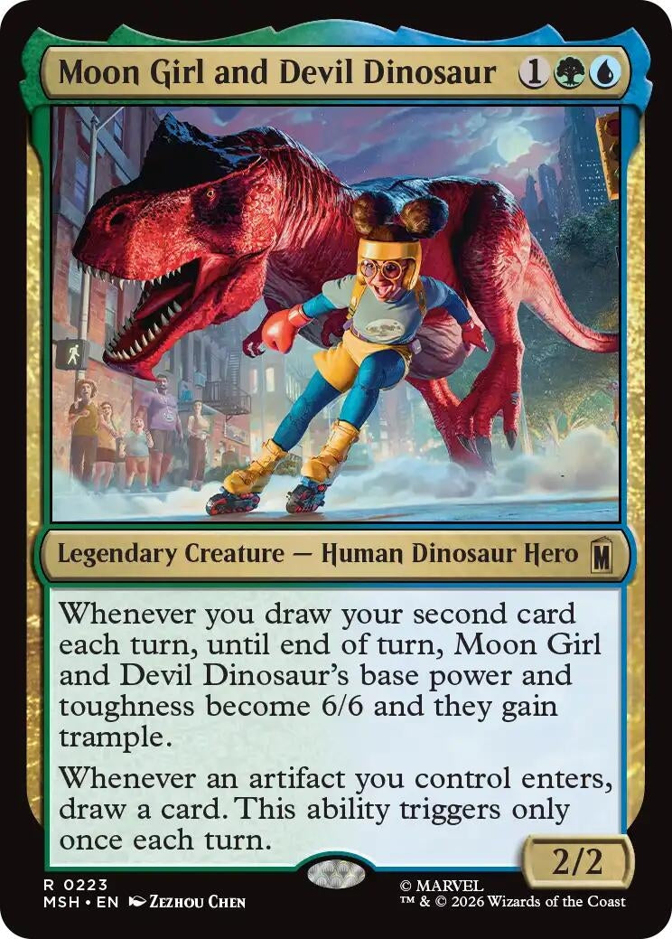 Image for Moon Girl and Devil Dinosaur [223] - Magic: The Gathering
