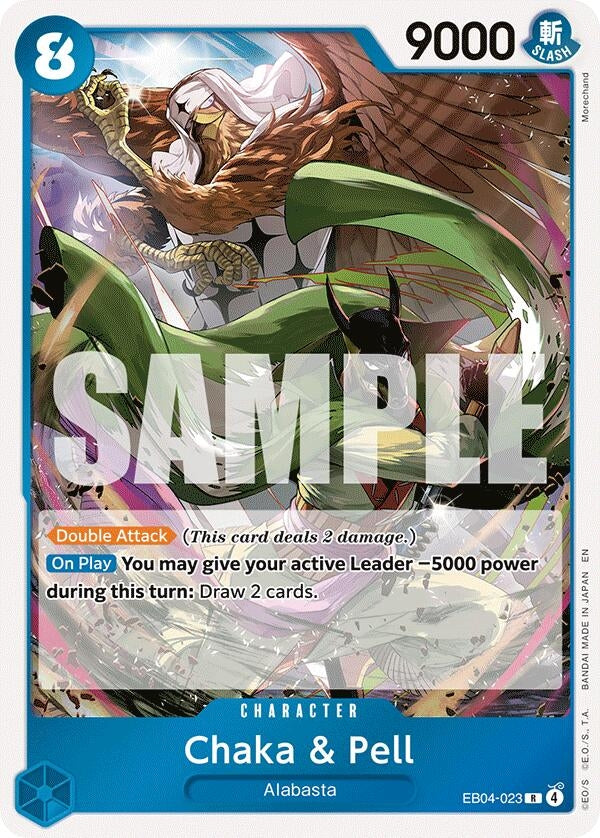 Image for Chaka & Pell - EB04-023 [EB04-023] - One Piece Card Game