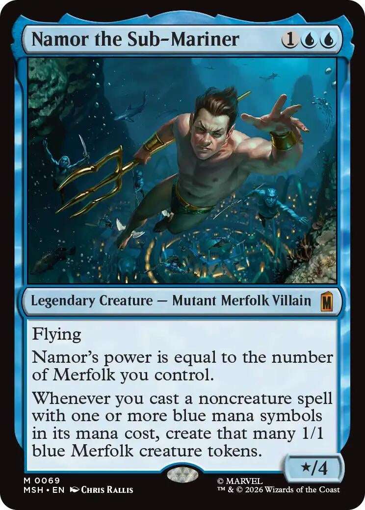 Image for Namor the Sub-Mariner [69] - Magic: The Gathering
