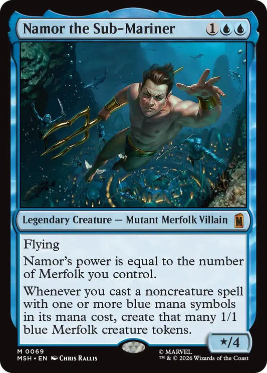 Image for Namor the Sub-Mariner [69] - Magic: The Gathering