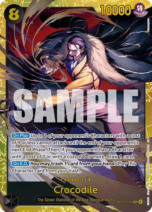 Image for Crocodile - OP14-120 [OP14-120] - One Piece Card Game