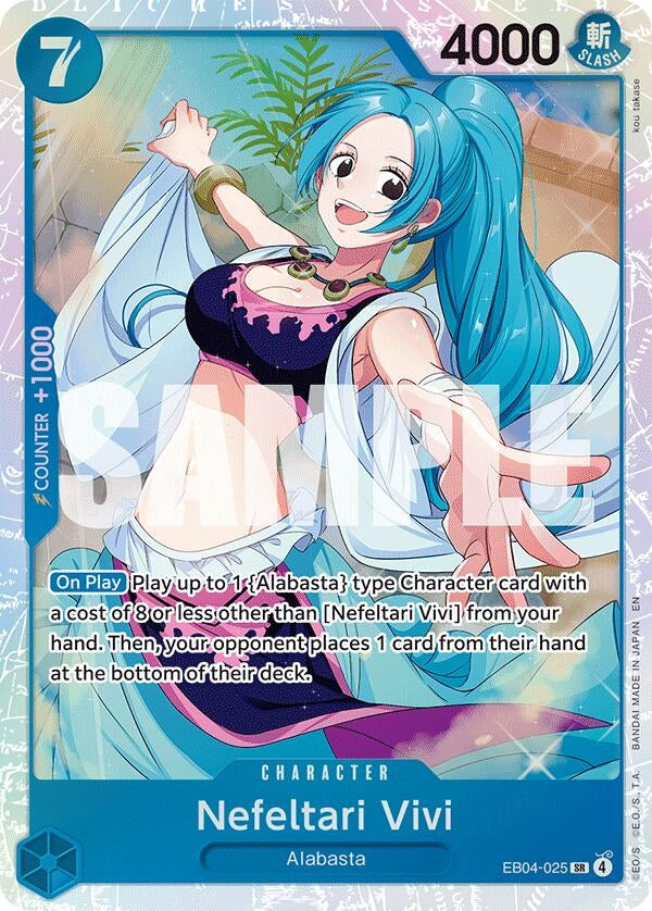 Image for Nefeltari Vivi [EB04-025] - One Piece Card Game