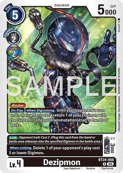 Image for Dezipmon [BT24-056 R] - Digimon Card Game