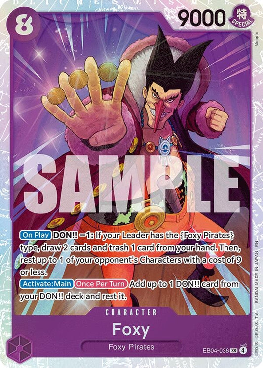 Image for Foxy [EB04-036] - One Piece Card Game