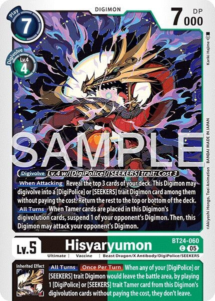 Image for Hisyaryumon [BT24-060 C] - Digimon Card Game