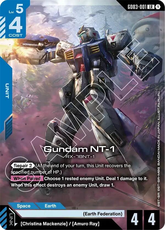 Image for Gundam NT-1 [GD03-001] - Gundam Card Game