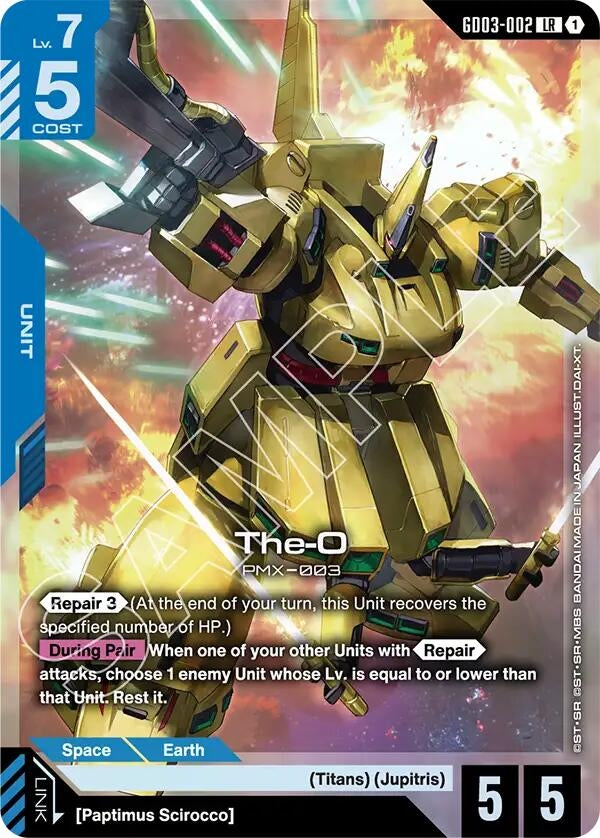 Image for The-O [GD03-002] - Gundam Card Game