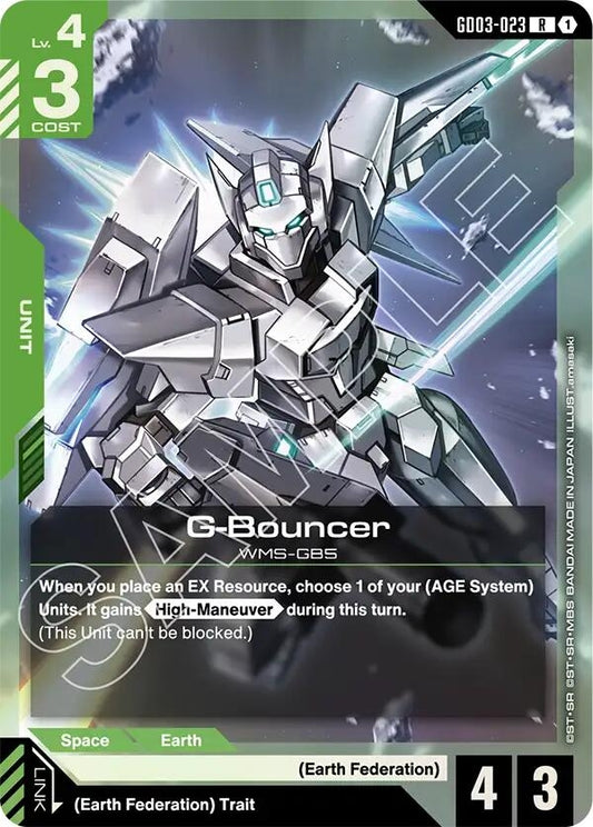 Image for G-Bouncer [GD03-023] - Gundam Card Game