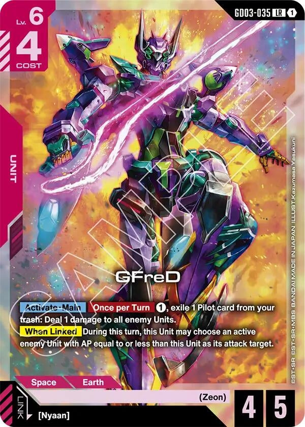 Image for GFreD [GD03-035] - Gundam Card Game