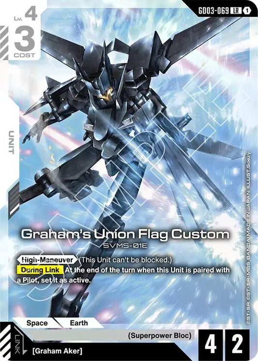 Image for Graham's Union Flag Custom [GD03-069] - Gundam Card Game